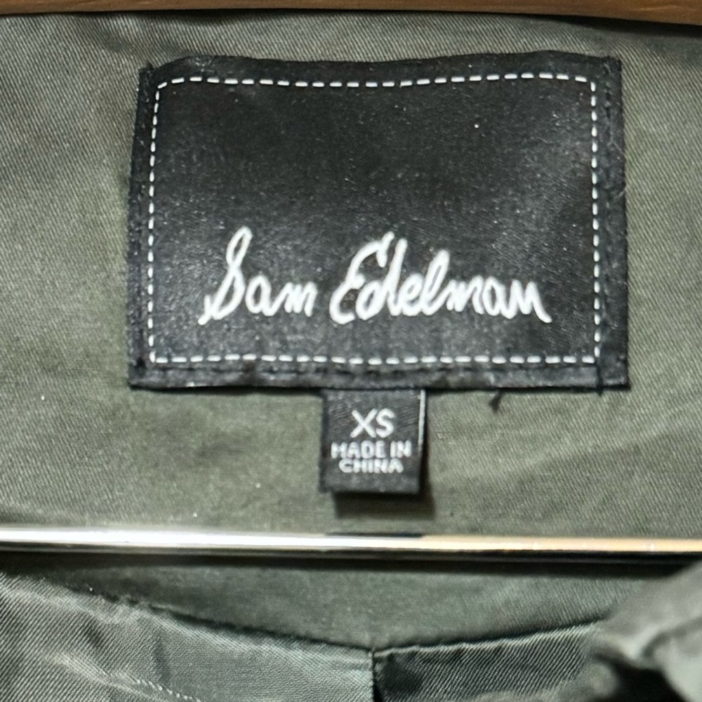 Sam Edelman Field Coat Utility Jacket Size Xs - image 5
